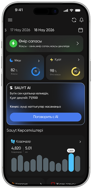 Sauyt App Interface